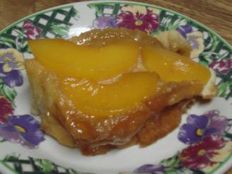 peach upside-down french toast