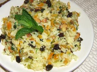 Savory Rice Pilaf With Lavender & Apricots