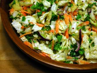 Carla's Chinese Cabbage & Parsley  Salad