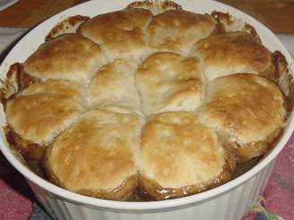 Biscuit-Topped Steak Pie