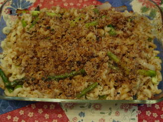 Rigatoni Al Forno (Baked Rigatoni) with Roasted Asparagus and On