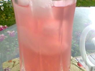 Summer Iced Rhubarb Tea