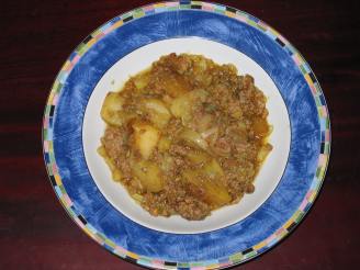 Ground Beef and Potato Curry