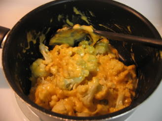 Roasted Cauliflower With Cheese Sauce