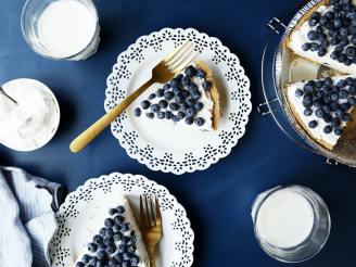 Easy Blueberry Cream Pie