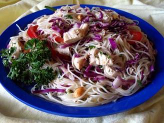 Spicy Spaghetti Ginger Salad  (Asian)