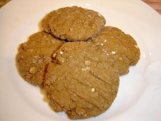 Lower Fat Oatmeal Molasses Cookies