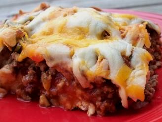 Cheesy Pizza Biscuit Bake