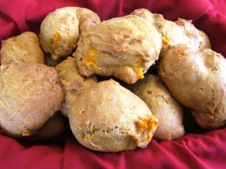 Spicy Butternut Squash or Pumpkin Biscuits With Pecans