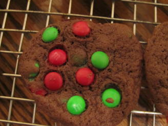 Holiday Double Chocolate Cookies