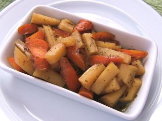 Mean's Roasted Parsnips & Carrots