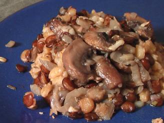 Mixed Grain Mushroom Casserole