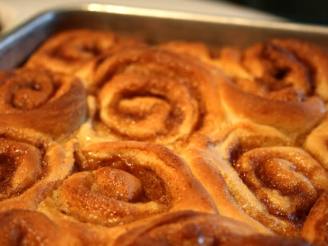 Honey Cinnamon Buns With Cream Cheese Frosting