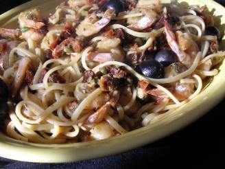 Linguine with Shrimp and Sun-Dried Tomatoes