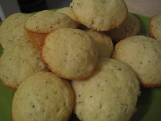 Poppy Seed Pound Cake Muffins