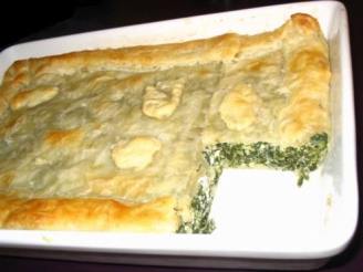 Spinach and Feta Puff Pie