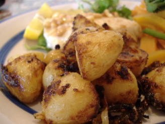 Roasted Honey Dijon Potatoes