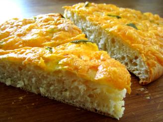 Cheese and Jalapeno Focaccia Bread