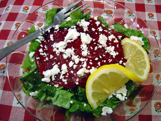Roasted Beet and Goat Cheese Salad
