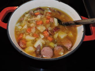 Polish Sausage (Kielbasa)  Soup