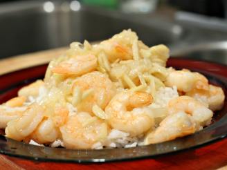 Almond Shrimp with Amaretto Butter