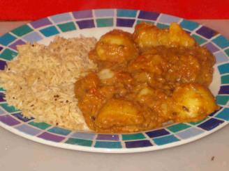 Chicken, Lentil, Potato Curry
