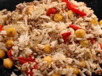 Rooz Ma Lahem (Rice With Meat)