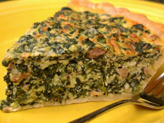 Spinach and Sausage Pie