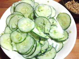 Grandma Varga's Hungarian Cucumber Salad (Uborkasalata)