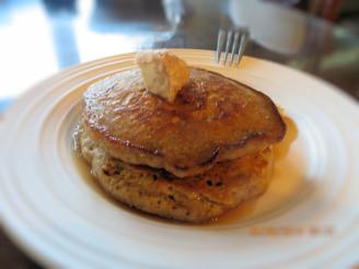 Quick Thick Oatmeal Pancakes
