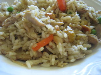 Yakni Pilau (Chicken Rice)