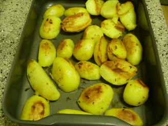 Proper British Roast Potatoes