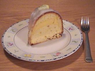 Triple Lemon Ripple Cake