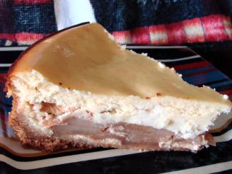 Apple Cardamom Cheesecake