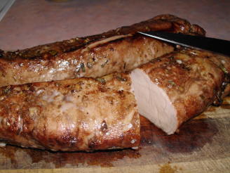 Tender Balsamic Marinated Pork Tenderloin
