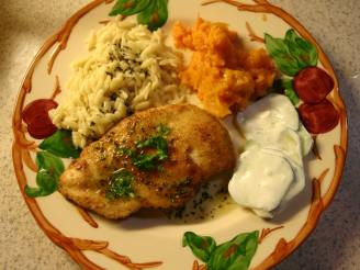Breaded Chicken Cutlets With Lemon Basil Sauce