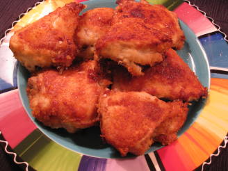 Tater-dipped Oven Fried Chicken