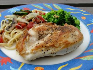 Simple Pan-fried Chicken Breasts