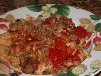 Low Carb Stuffed Cabbage Casserole