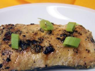 Honey Mustard Grilled Salmon or Tuna Steaks