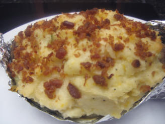 Bacon, Cheddar, Sour Cream and Chive, Twice Baked Potatoes