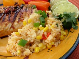 Rice, and Corn With Chipotle Peppers