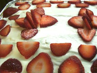 Strawberry Creamy-Dreamy Cake