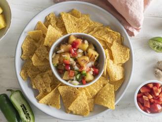 Spicy Grilled Pineapple Salsa With Ginger and Jalapenos