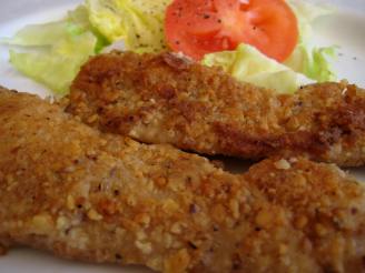 Walnut Crusted Trout Fillets