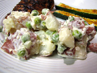 Creamy Pea & Potato Salad