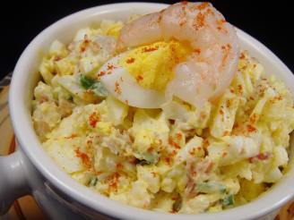 Egg Salad With Shrimp and Bacon