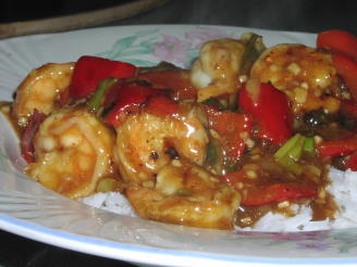 Spicy Shrimp With Hot Chili Peppers