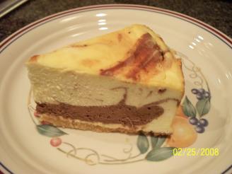 Low Carb Marble Cheesecake