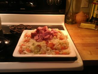 traditional Irish Ham and Cabbage Dinner